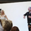 20th November 2011 - SUDC's Andy Moore's modelling & performing with Camilla Dallerup (Strictly Come Dancing) & students from Basingstoke dance academy (www.basingstokeacademy.co.uk) at Festival place, Basingstoke 